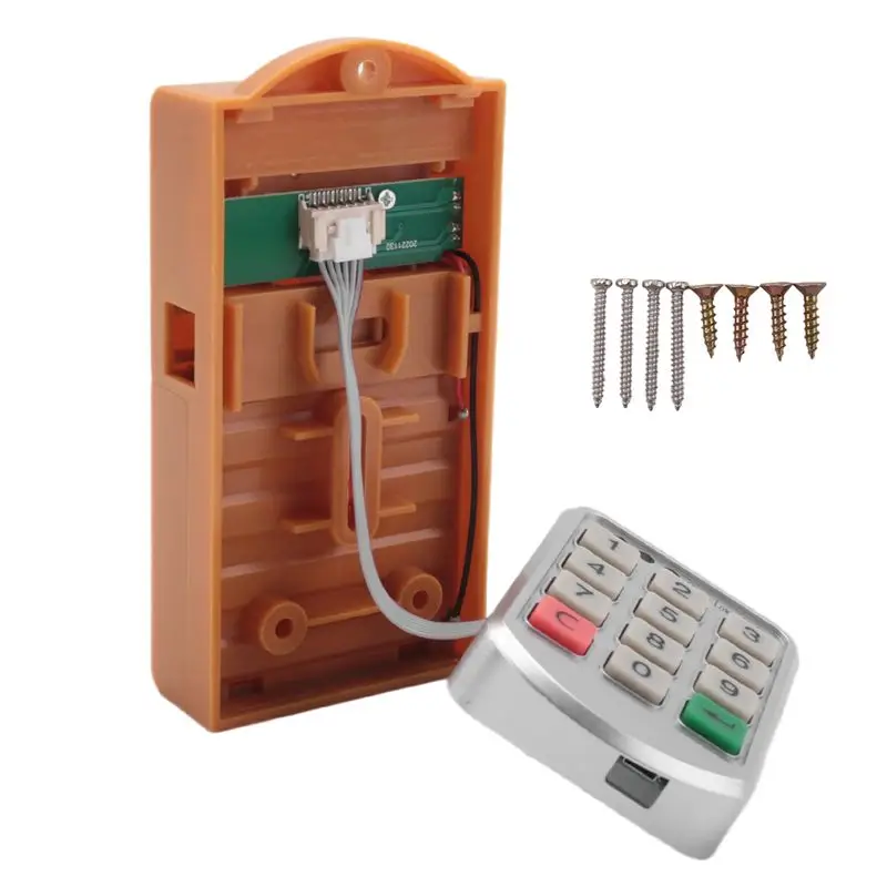ABZZ-Smart Password Lock Simple Convenient For File Cabinet Locker Drawer