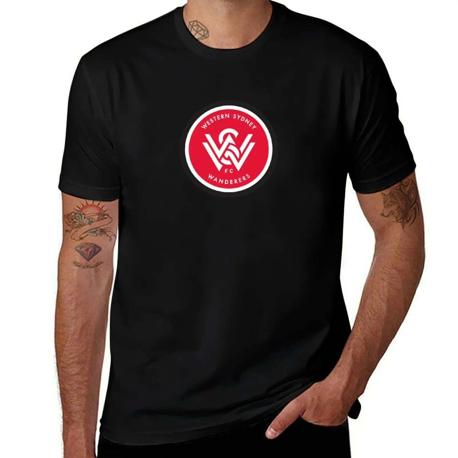 

Wanderes-western sydney T-Shirt Soft Anti-Shrink Cotton Tee