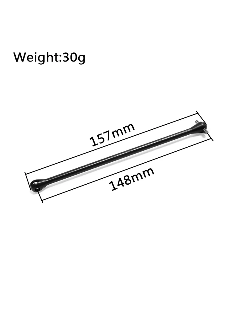 Eixo de acionamento central de aço rcmetal cvd, copo de transmissão diff para arrma 1/5 kraton 8s outcast 8s, peças de atualização, acessórios
