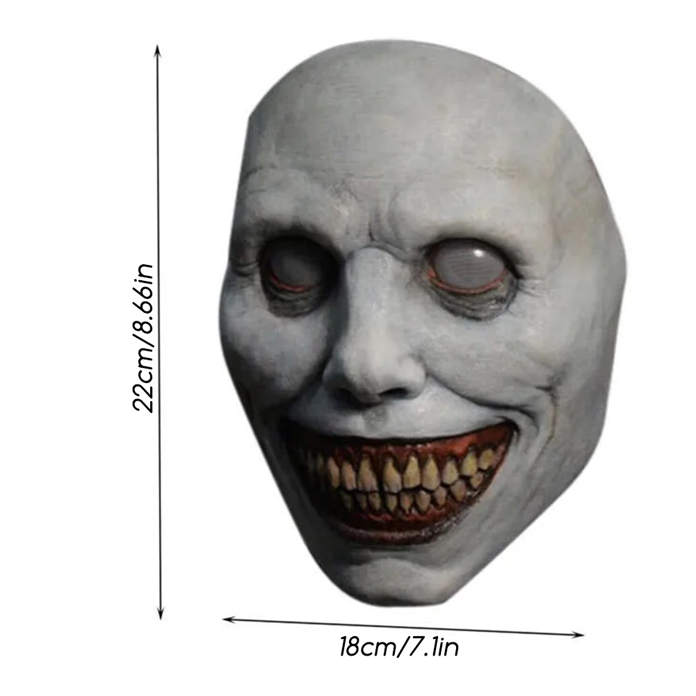 Halloween horror zombie maska wygodna oddychająca rola odgrywać imprezę dekorację cosplay akcesoria akcesoria dla mężczyzn kobiety