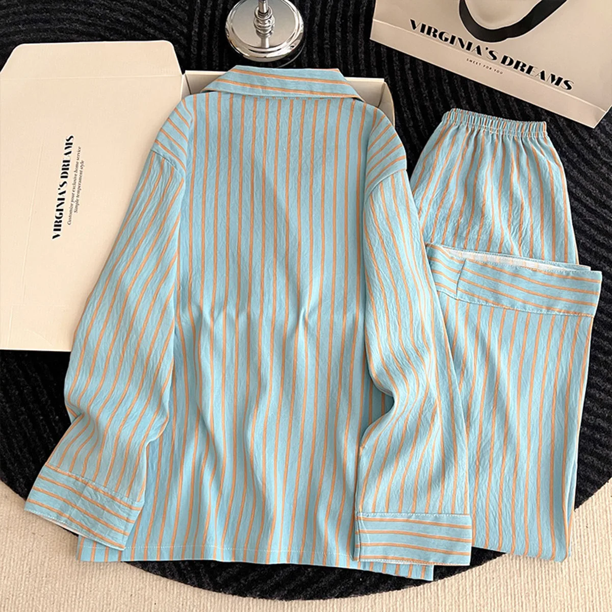 Thumbnail 3 - #49 Button Down Sleepwear Sets Discount Picks