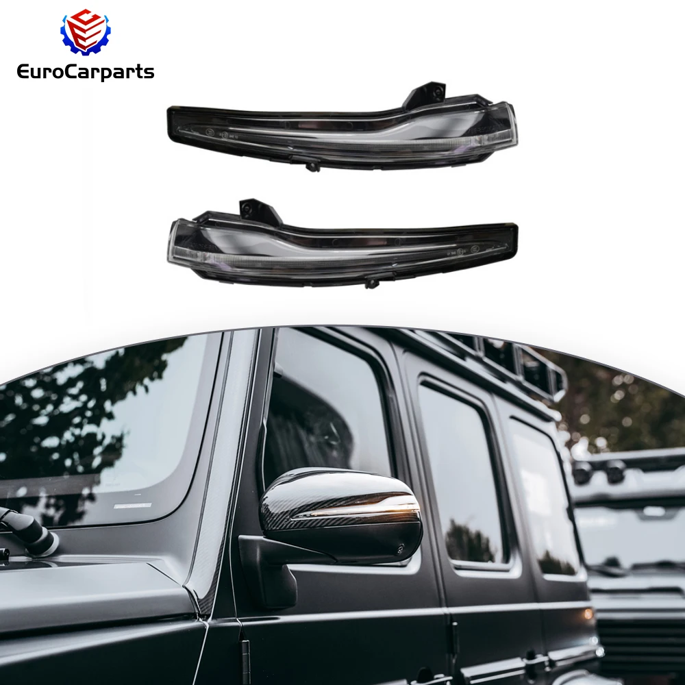 

2025 Year New G Class Side Mirror Light Lamp LED RED Rearview Mirror Light W465 Auto Car Signal Light Accessory