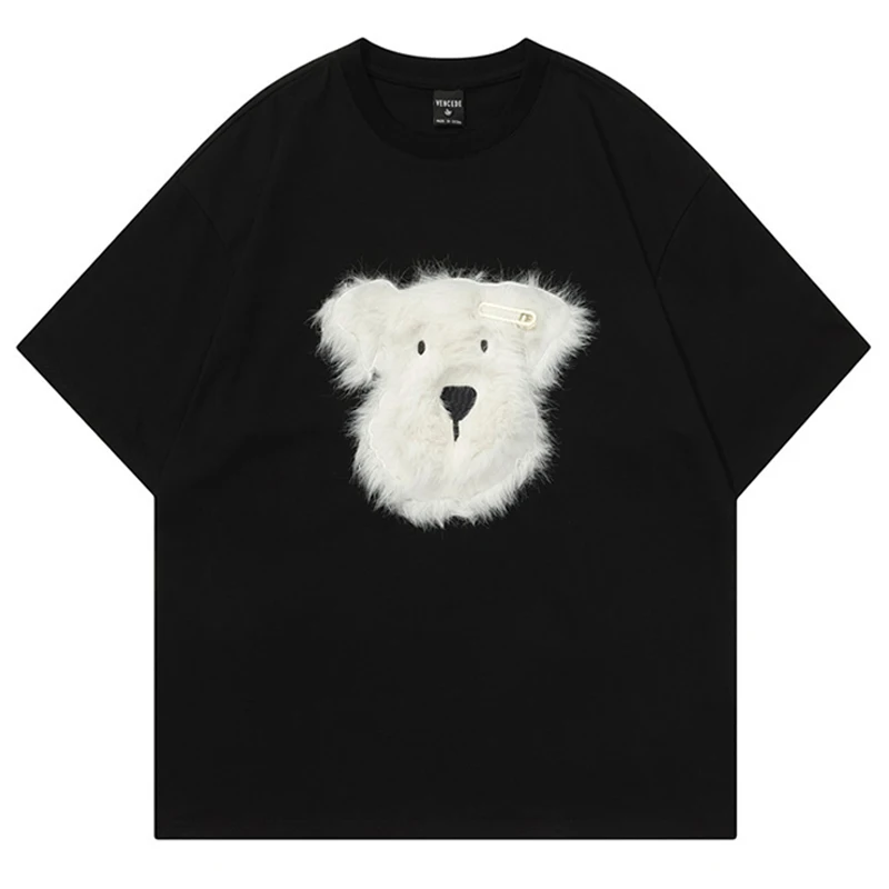 

Hip Hop Streetwear Tshirts Sports Style Tees 2024 Men Summer Short Sleeve Harajuku Oversized T-shirt Loose Casual Unisex Tops