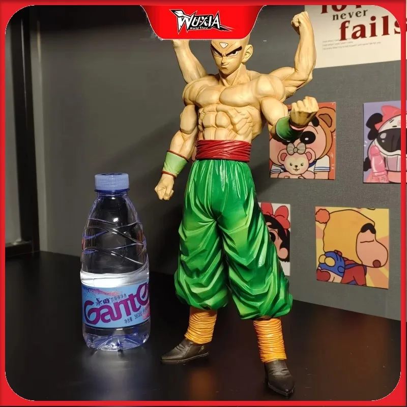 

In Stock 30cm Anime Dragon Ball Figure Tien Shinhan Action Figures GK PVC Model Collection Statue Desk Deocor for Kids Gift Toy