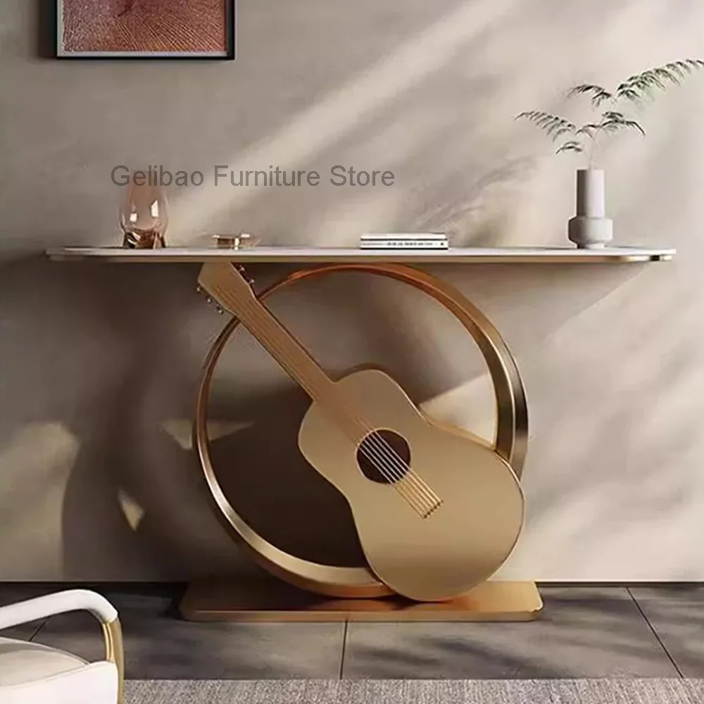 

Nordic Aesthetic Console Table Marble Minimalist Modern Beauty Console Table Entryways Glam Tisch Wohnzimer Home Furniture