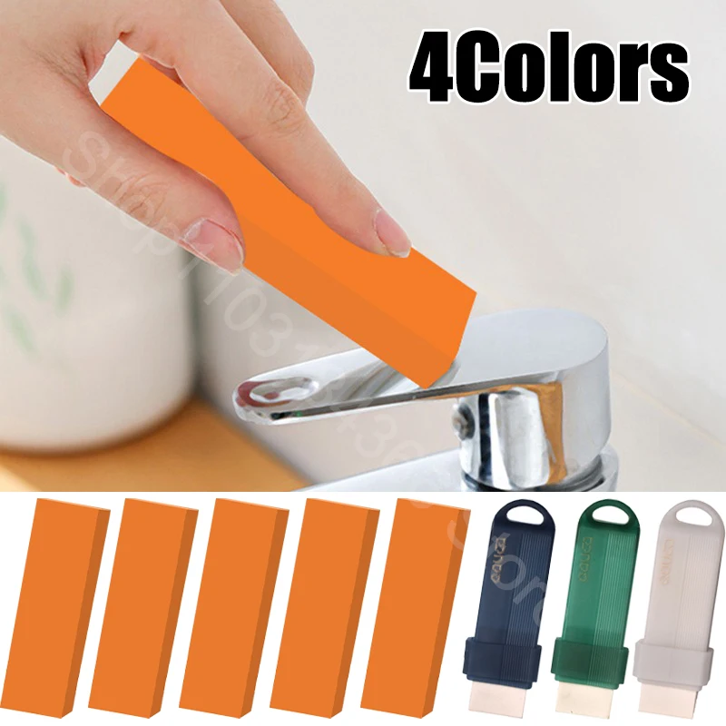 Easy Limescale Eraser Rubber Household Kitchen Cleaning Tools Kitchen Toilet Rust Brush Bathroom Glass Rust Remover
