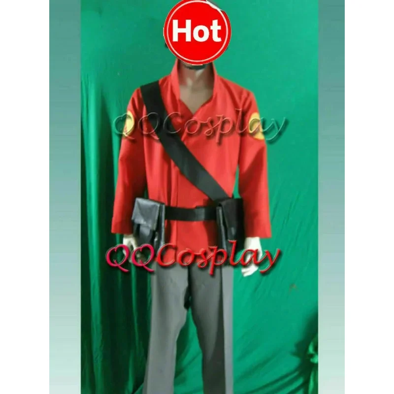 Dy20team fortaleza 2 soldado vermelho cosplay traje conjunto completo trajes de halloween roupas anime 25