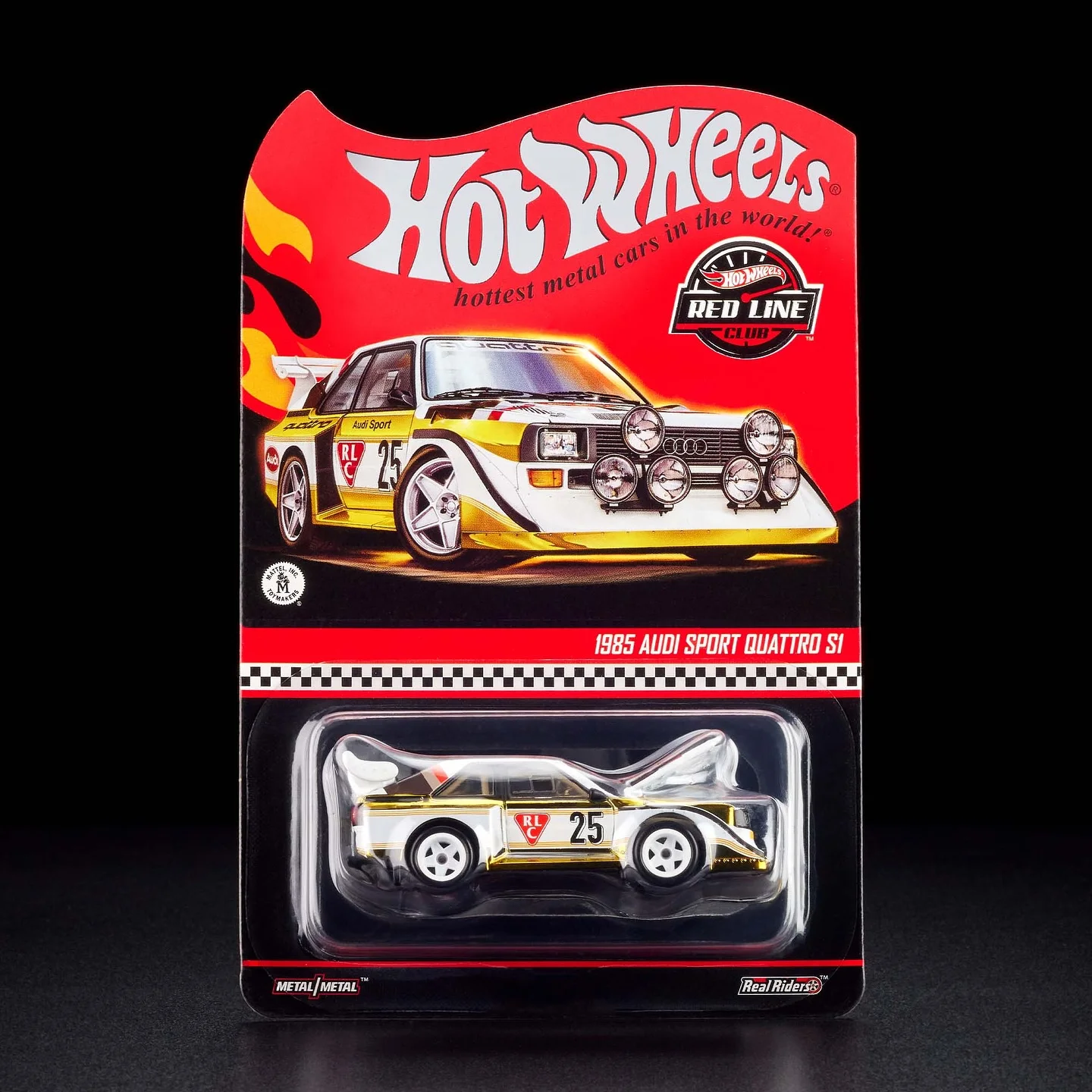 

Hot Wheels Cars RLC 1985 Audi Sport quattro S1 1/64 Metal Die-cast Model Collection Toy Vehicles