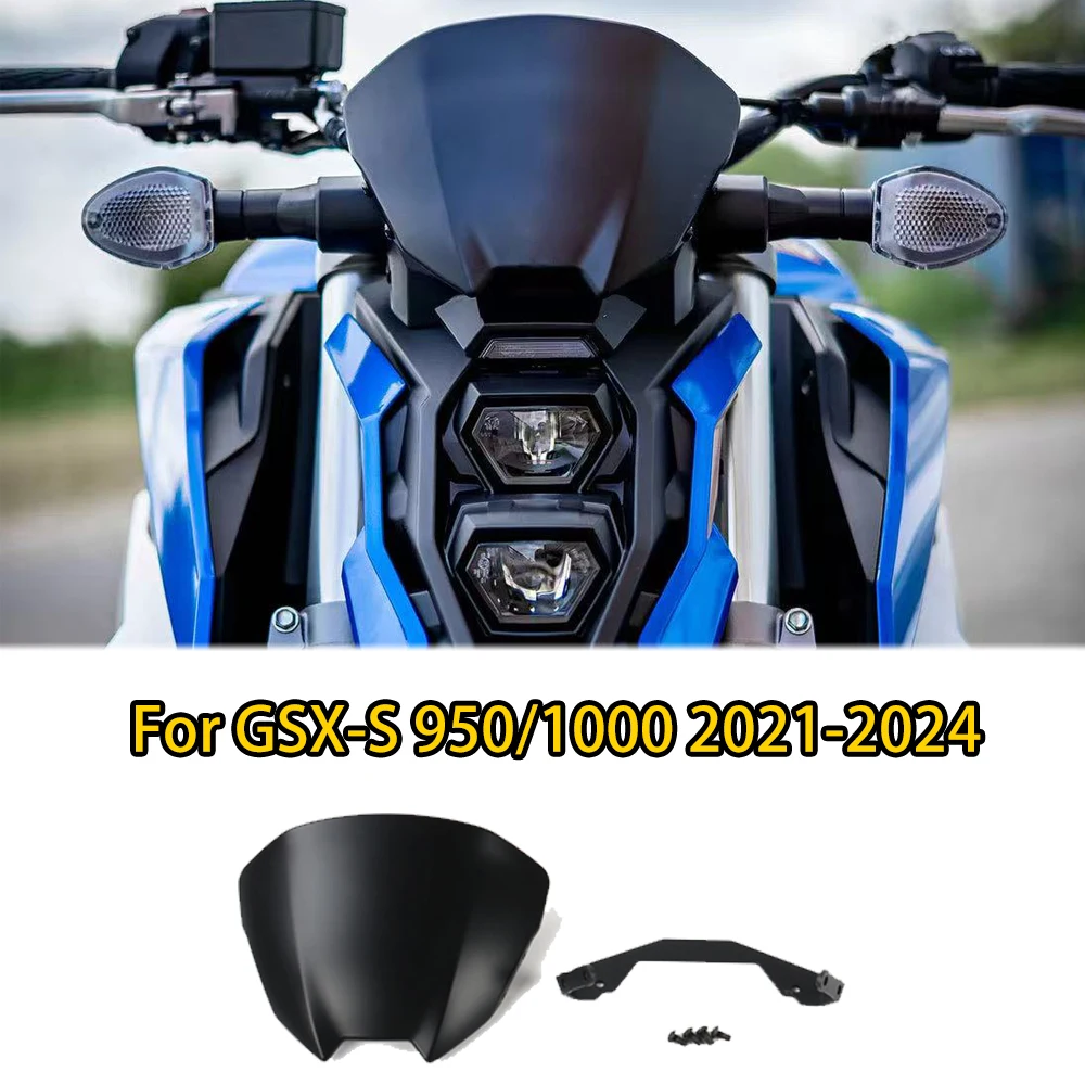 

Лобовое стекло мотоцикла для Suzuki GSX-S GSXS 950 1000 2021-2024, модель, дефлектор, дефлектор, ветрозащитный экран, аксессуары