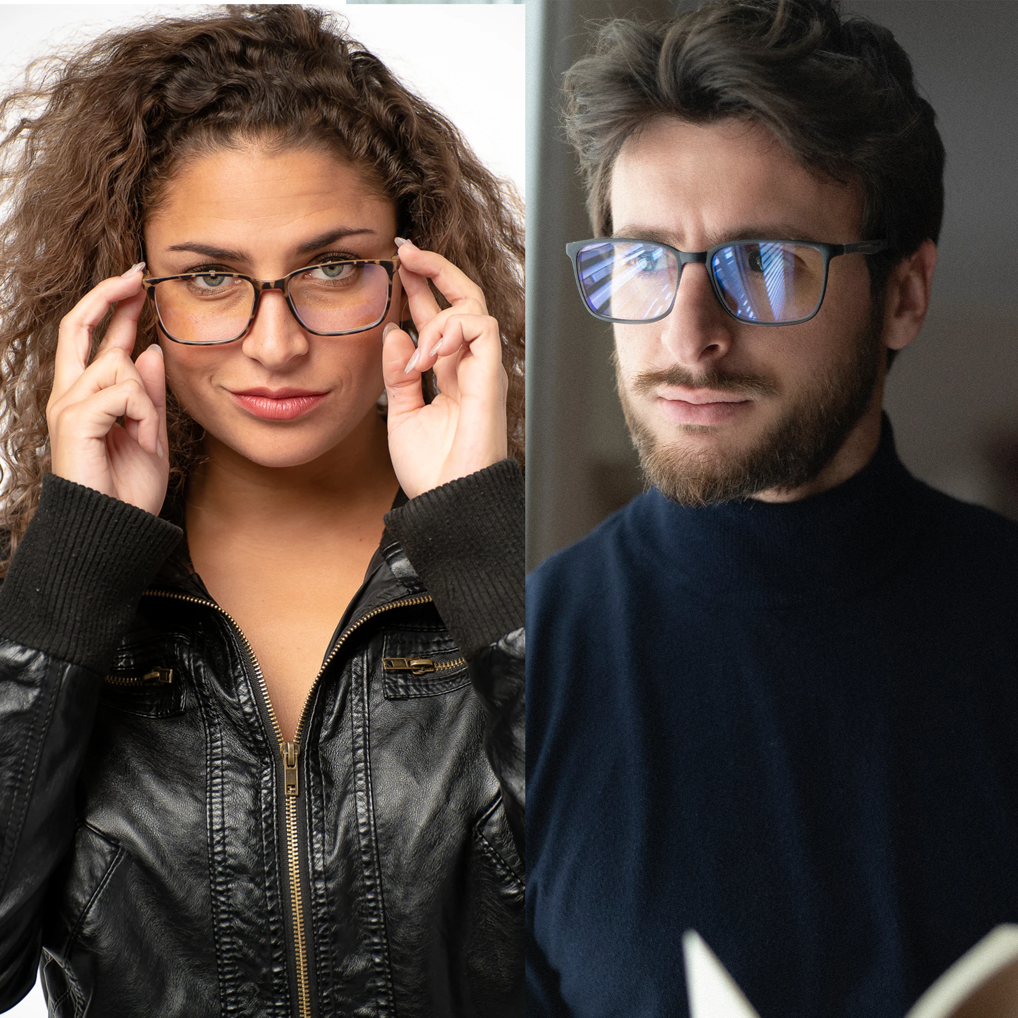 BLUEMOKY Anti Blue Light Reading Glasses For Men Women,Sport Square Frame Readers Anti Glare Computer Eyewear