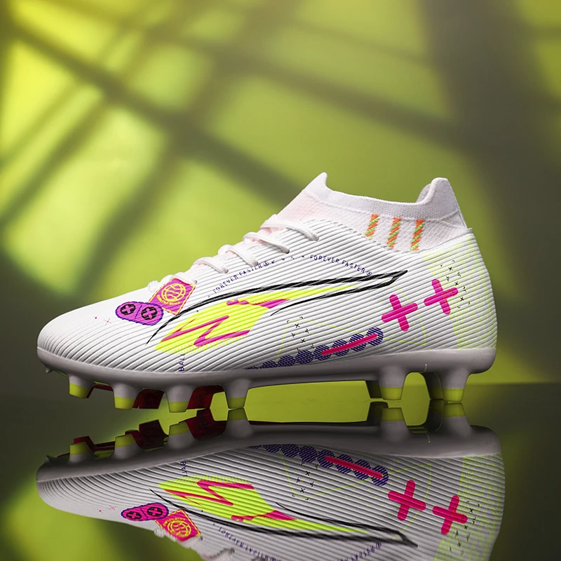 

Soccer Shoes For Men Indoor Professional Non-Slip Football Field Boots Fast Training Non-Slip Football Shoes Sneaker TF/FG Match