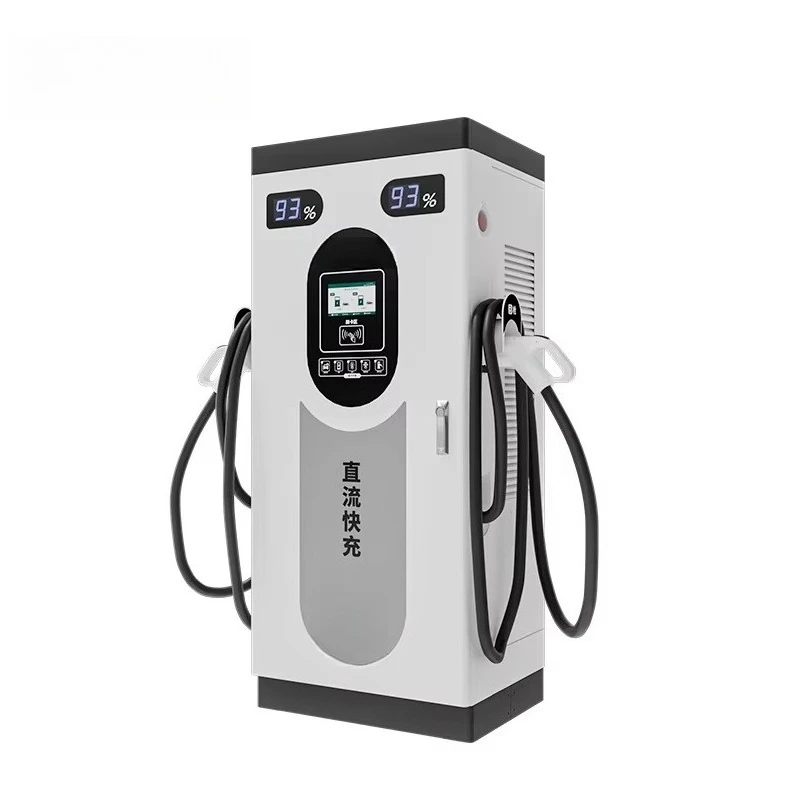 60KW DC Fast EV Charging Station CCS2 GBT Commercial EV Charger Pile