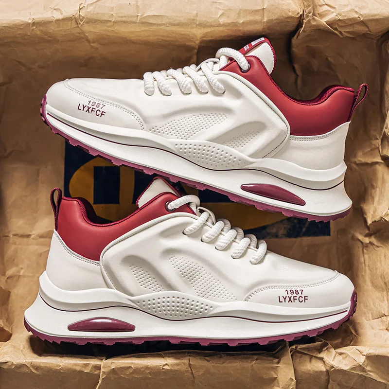 أحذية رياضية عصرية للرجال ربيع جديد نعل ناعم يسمح بمرور الهواء كاجوال خفيفة الوزن للتنس أحذية رياضية للرجال Zapatillas De Hombre