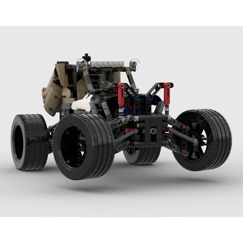 MOC-257254 Building Blocks 42110 Off-Road Beach Car Replacement Model 908 Pieces Birthday Toy Holiday Christmas New Year Gift view 3