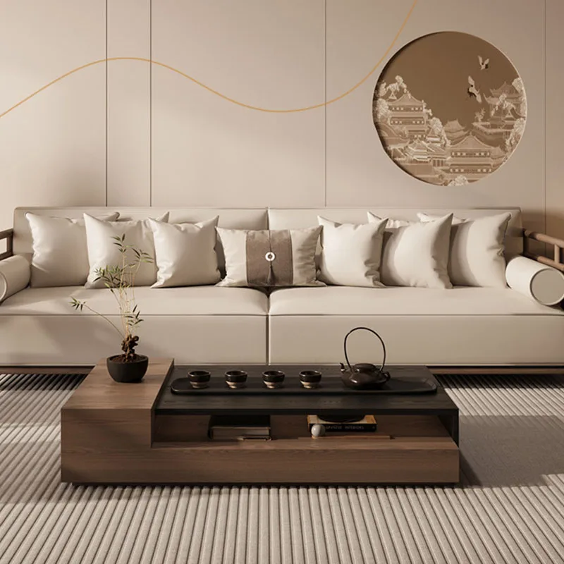Luxury Storage Coffee Table Designer Living Room Modern Drawers Coffee Table Aesthetic Minimalist Mesa Auxiliar Trendy Furniture
