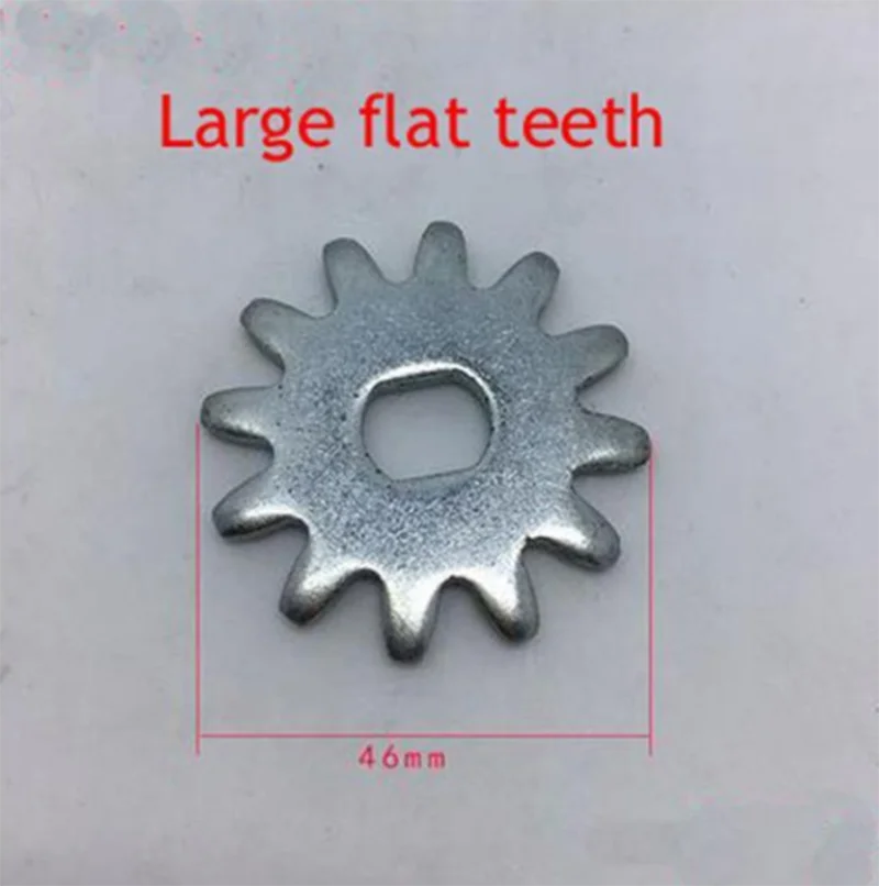 3 Tons 4 Tons Horizontal Jack Repair Car Parts Gear Flat ToothSocket ToothBigtooth