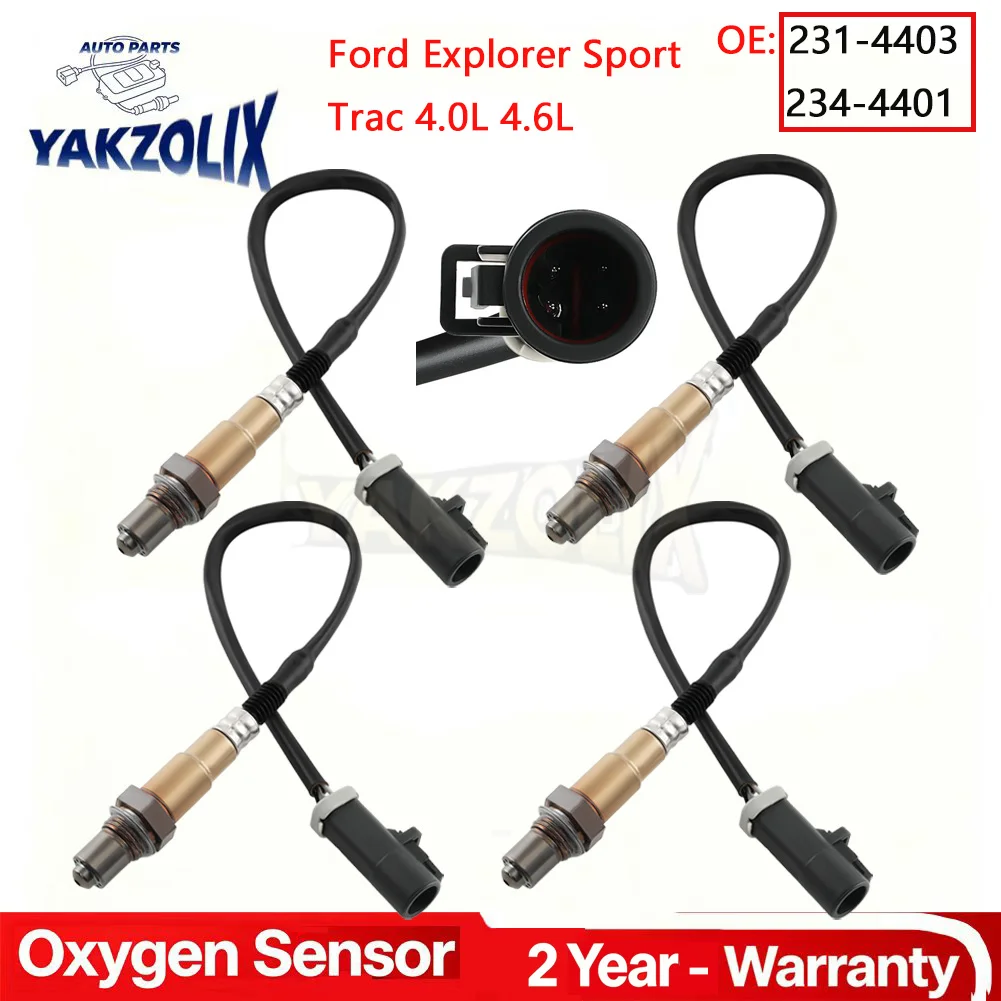 231-4403 234-4401 For Ford Explorer Sport Trac 2001 2002 2003 2004 2005 4.0L 2007 2008 2009 2010 4.0L 4.6L Oxygen Sensor Lambda