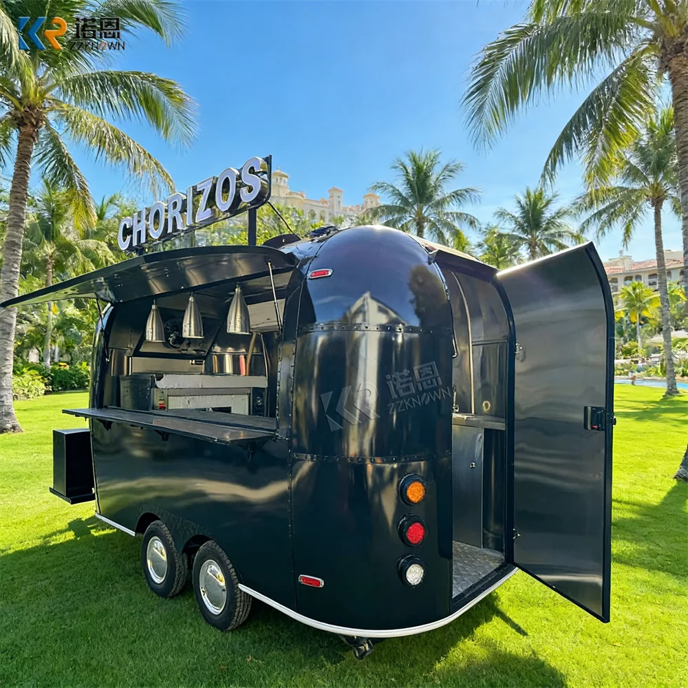 

Commercial BBQ Kitchen Truck Food Trailer Pizza BBQ And Street Portable Outdoor BBQ Food Truck Fully Equipped