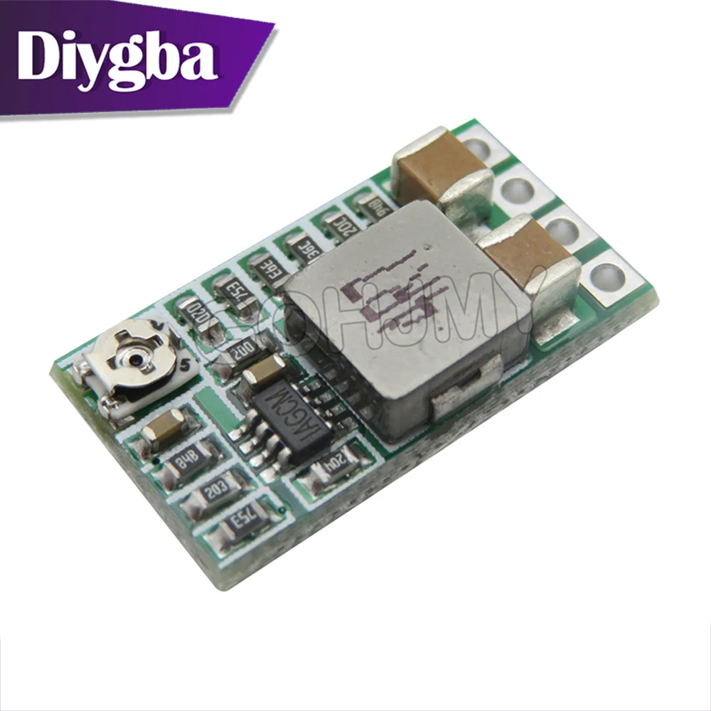 5PCS MINI efficiency 97.5% Small volume DCDC voltage reduction module 4-20V12V to 5V3A onboard