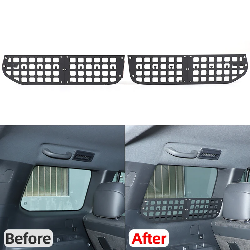 For 2024+ Toyota Prado LC250/Land Cruiser 250 Trunk Side Window Storage Fence Car Trunk Window Storage Baffle Auto Accessories