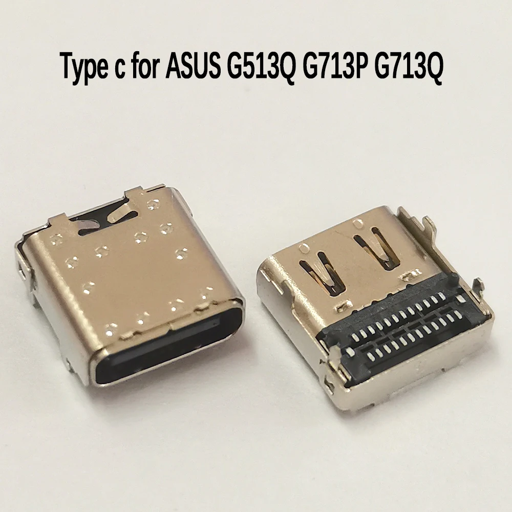 3-5 Stück 24-Pin USB-C Typ C Ladeanschluss Buchse für ASUS NOTEBOOK G513Q G713P G713Q Laptop DC-Stromanschluss Reparatur – Detail 1