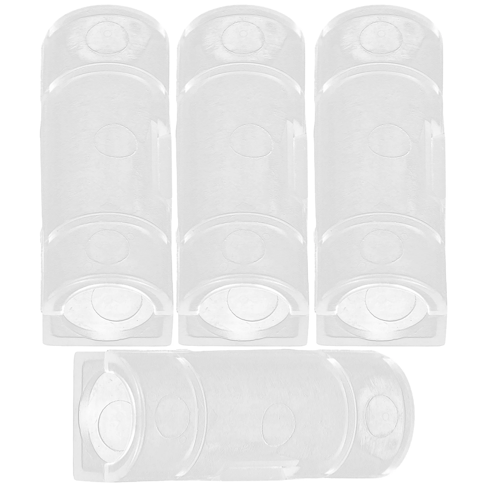 20 قطعة مقاطع كابلات حامل حائط الذاتي لاصق الحبل المنظم إدارة الأسلاك سطح المكتب لزجة المشبك سلك كابل حامي #4