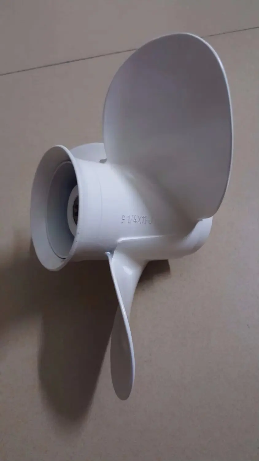 

Boat Engine Aluminum Propeller 9 1/4x11-J For Yamaha 9.9HP 15HP Outboards Motors 9 1/4 x 11 - J , Fit Hidea Parsun 15HP Outboard