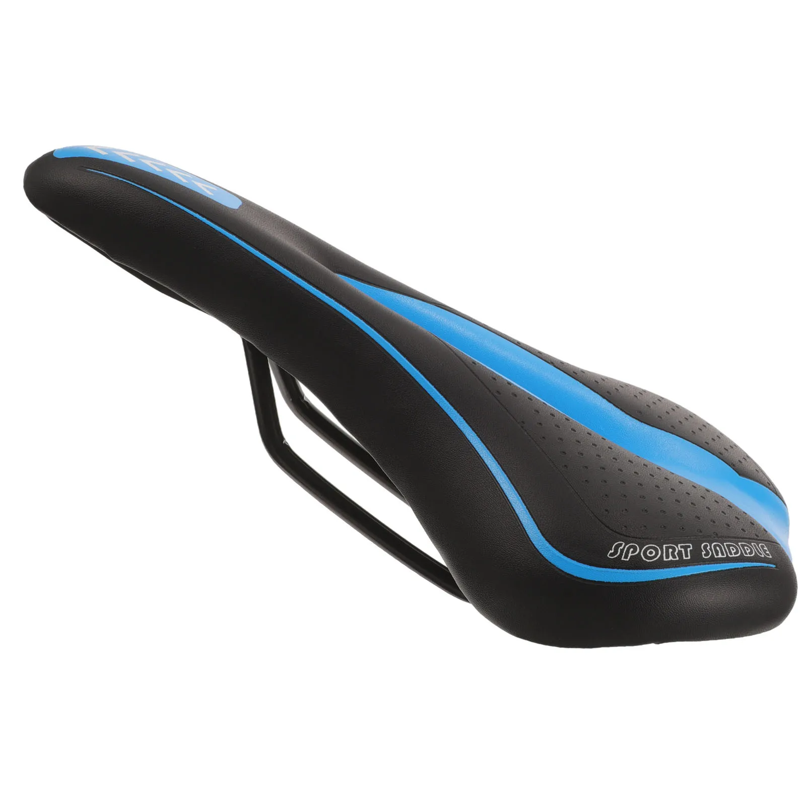 

Mountain Bike Blue Lightweight Ergonomic Shockproof Bicycle Seat For Road Bike Racing Cycle Breathable