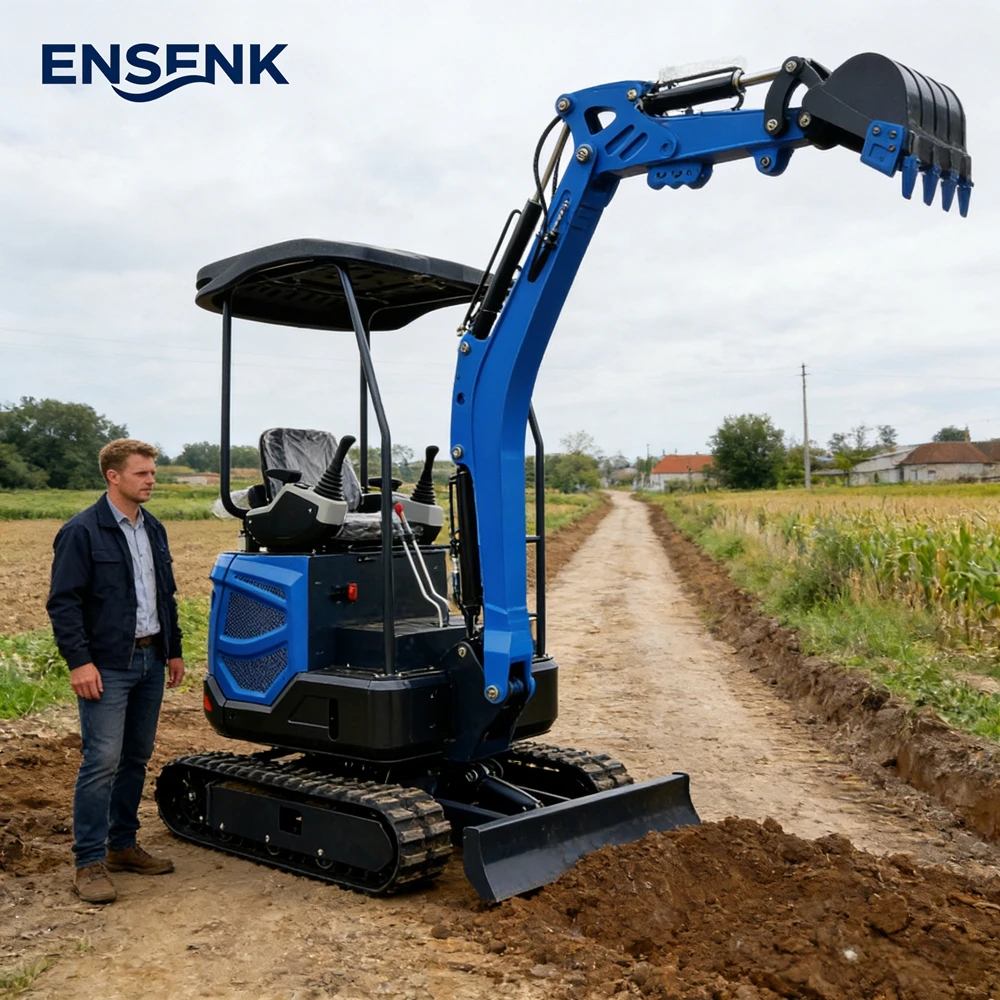 Mini Excavator 1.2T…