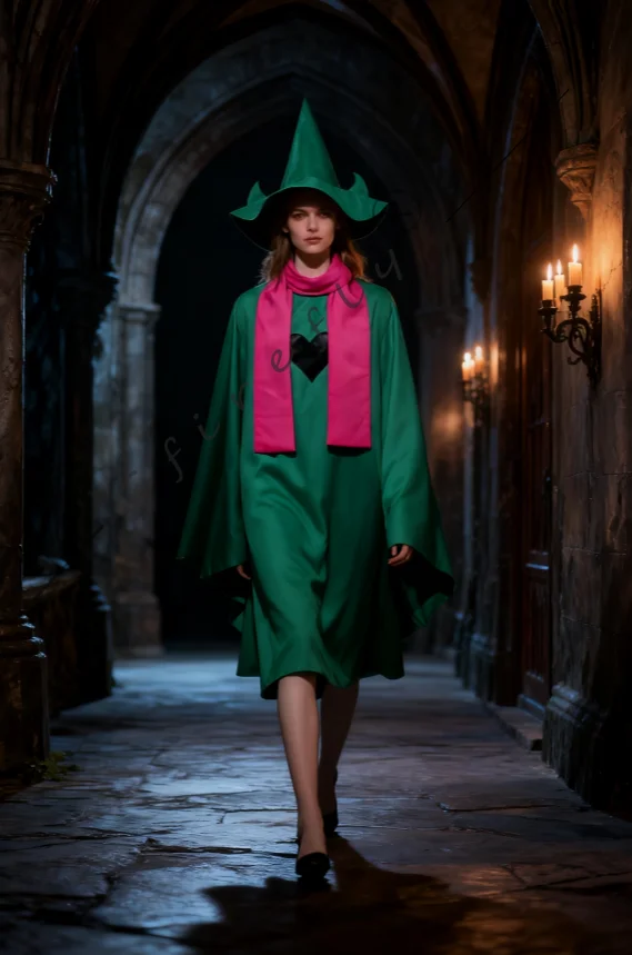 Undertale Ralsei コスプレ衣装 デルタルーン ゲームとアニメのコスプレ服 ロールプレイング用の同じスタイルのフード付きグリーンケープ