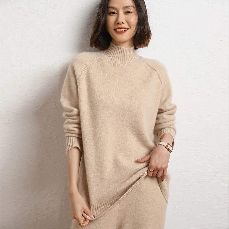 2023 Autumn/Winter Cashmere Pullovers Free Shipping Plus Size Women Sweater,Loose Women\'s Thickened Clothing, SWS01