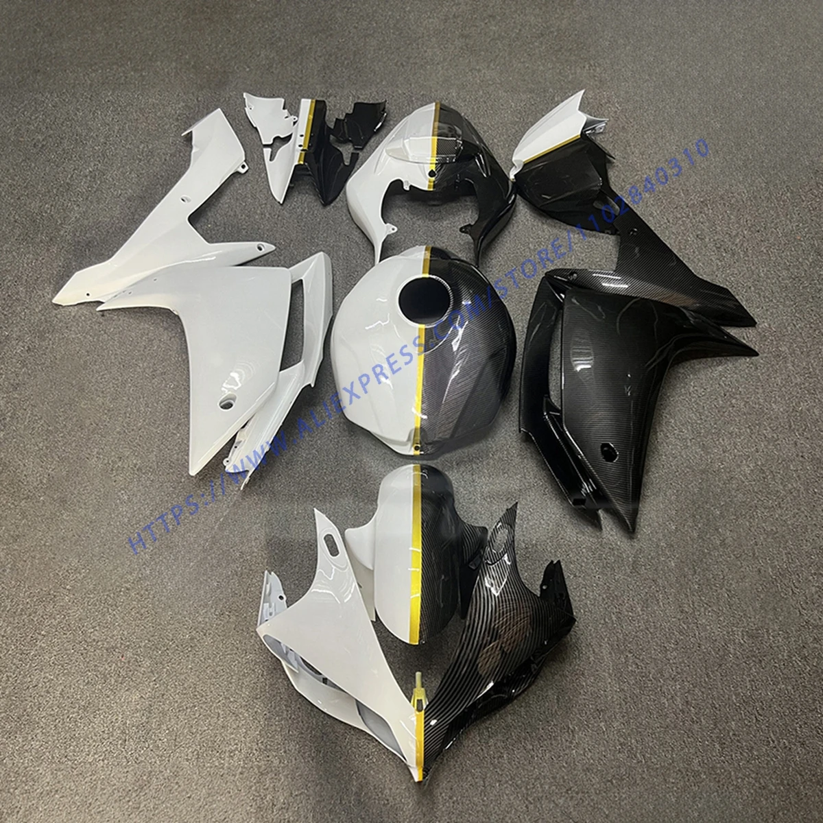 ABS Injection Fairing Kit for YZF R1 2007 2008 4C8 Bodywork Cowling Parts Full Set Panels Cover Casings Guards