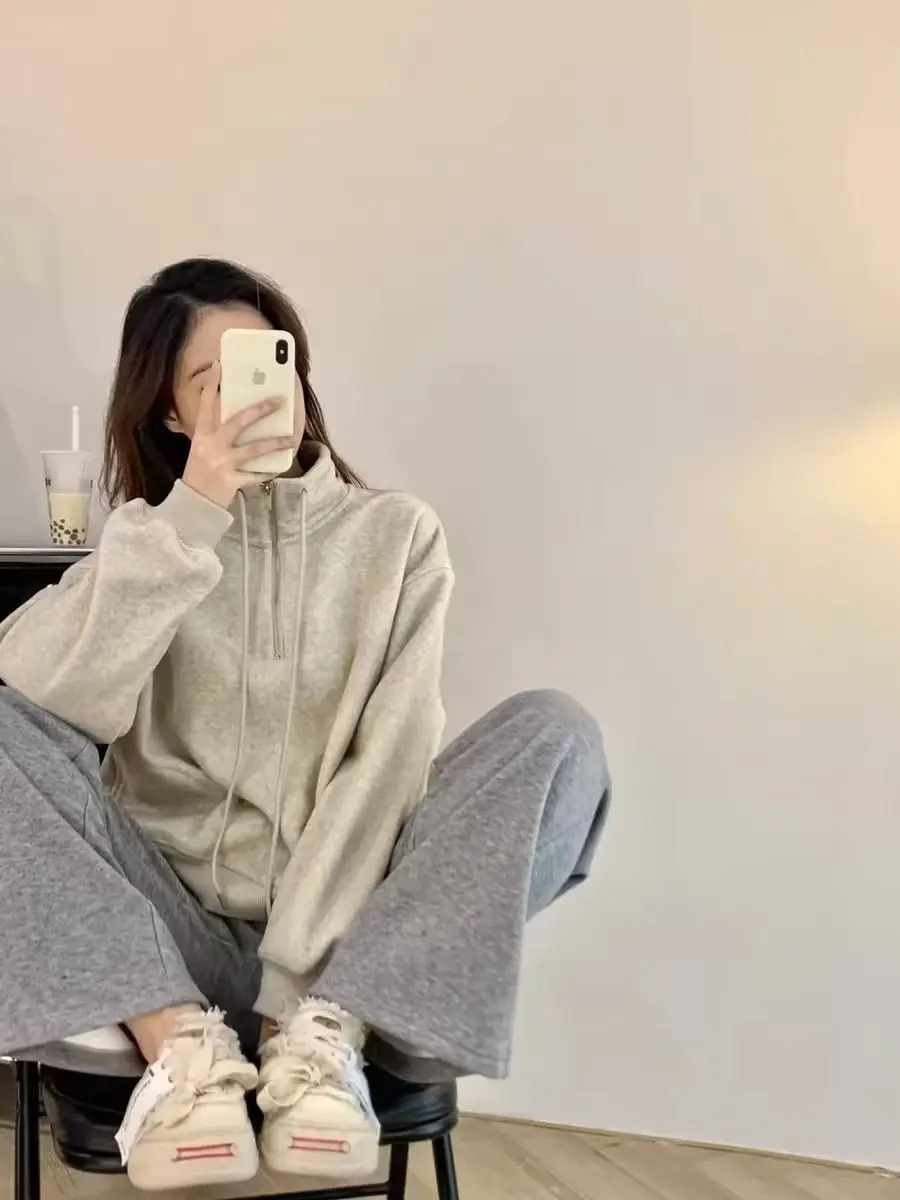 بلوزات نسائية ملابس الصيف جولة الرقبة نمط Harajuku المرأة الشرير الصخرة زوجين منقوشة مطبوعة أنيق أسود رمادي