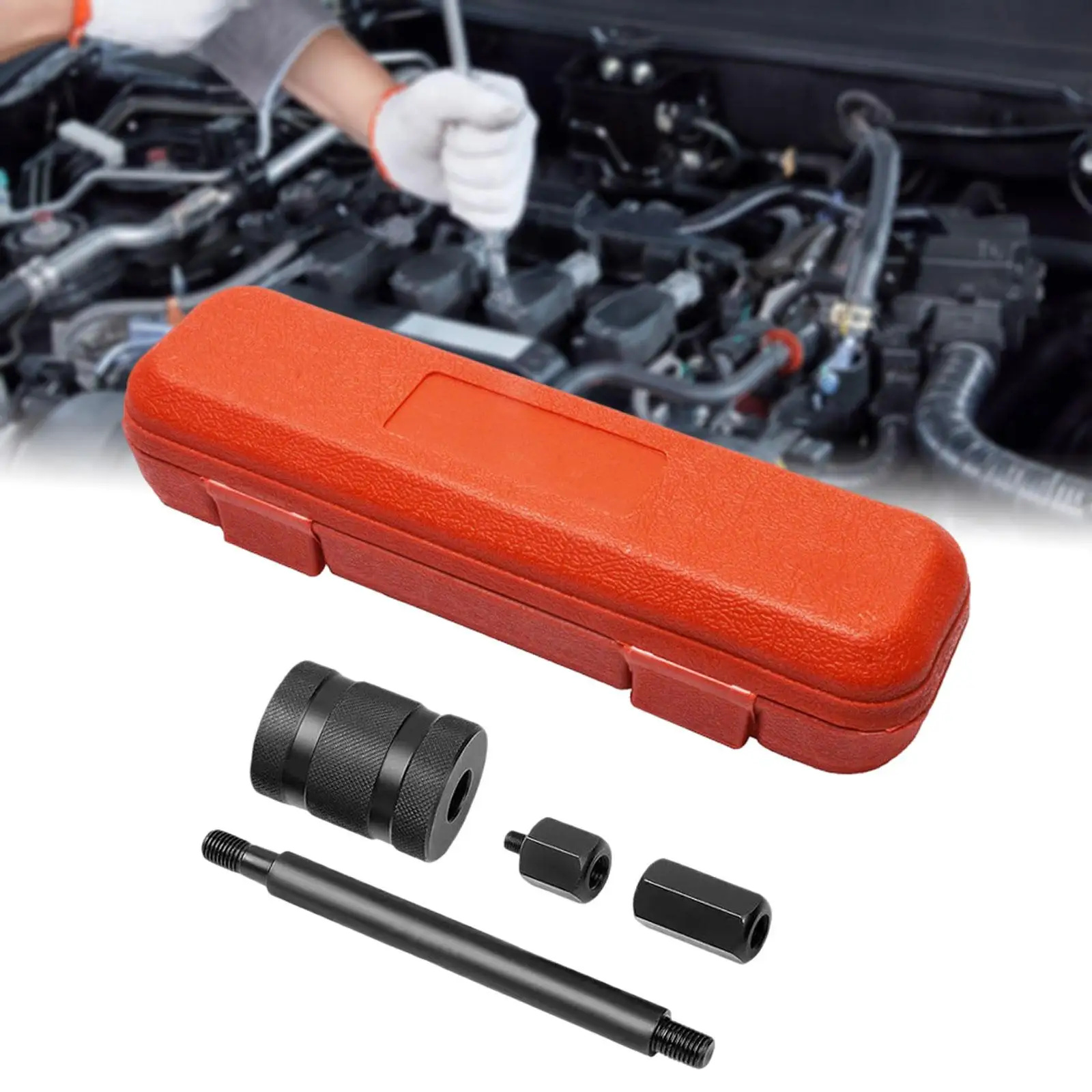Efficient Diesel Injector Extractor Kit Portable Car Engine Removal Tool for Professional Mechanic and DIY Repair