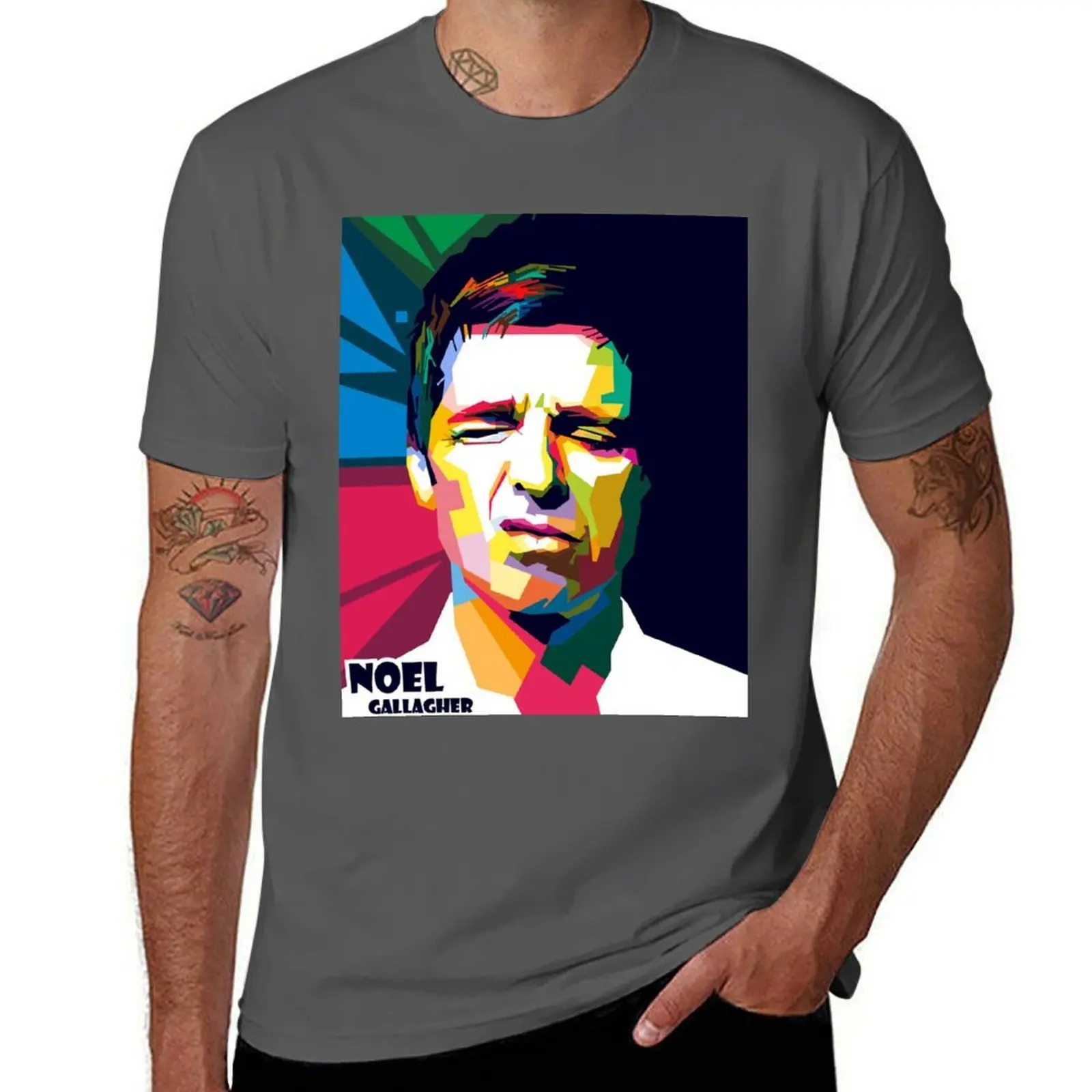 

Noel Gallagher T-Shirt mens graphic t shirts anime tshirt T-Shirt