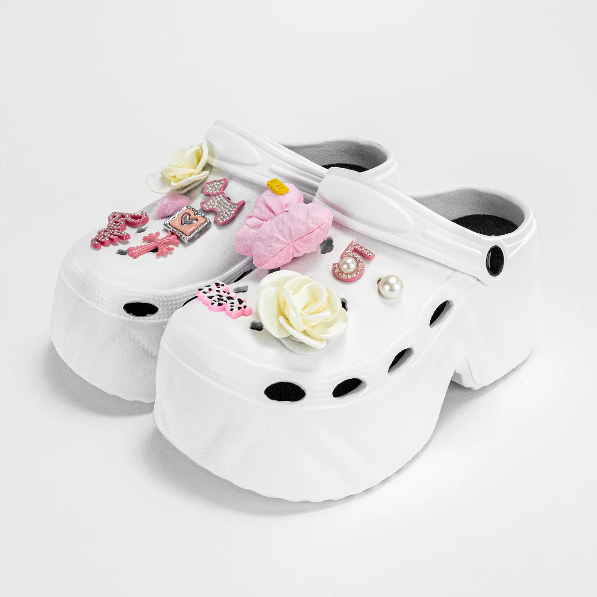

Summer New Fashionable and Versatile Bow-Knot Slippers for Women, Outdoor Casual Thick-Soled Anti-Slip Beach EVA Sandals