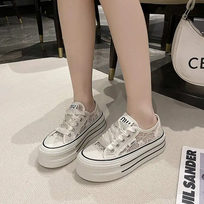 

Plataform Plateforme Shoses Women Tennis Functional Shoes Womens Walking Sneakers Sport Celebrity Sneakeres Cute Low Cost