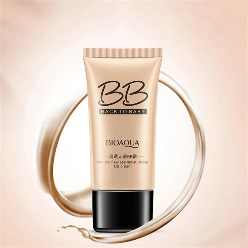 BIOAQUA BB Cream Makeup 3Colors Natural Flawless Concealer Oil-control Liquid Foundation Moisturizing Cosmetics korean cosmetics