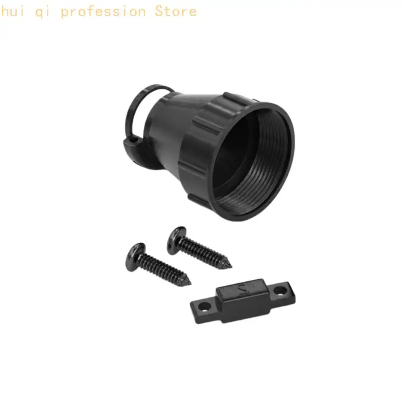 Replacement Wiring Terminal Set for Battery Cable Service with Molded ABS Housing Locking Collar and Flange Mount H8WE