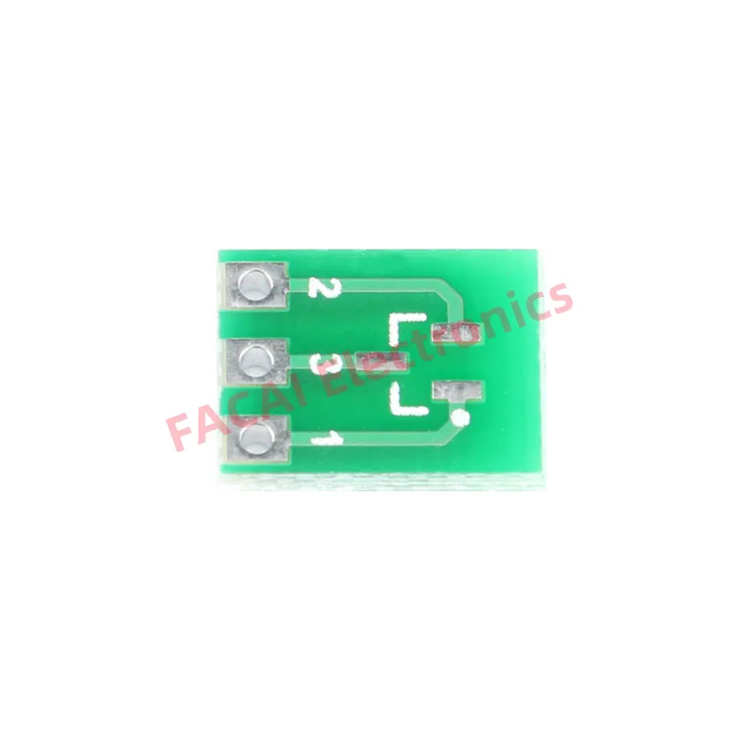 SOT23 SOT23-3 tour SIP3 double face SMD tourner vers DIP SIP3 adaptateur convertisseur plaque SOT SIP IC prise PCB carte kit de bricolage 50/20/10