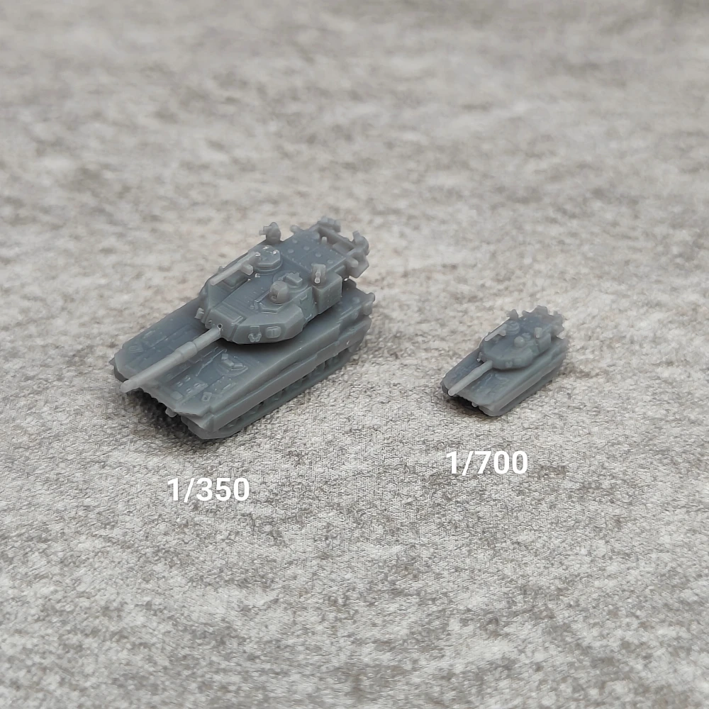 

5PCS MPF Light Tank, Resin White Mold 1/350/700 Tank Tank Miniature TK451