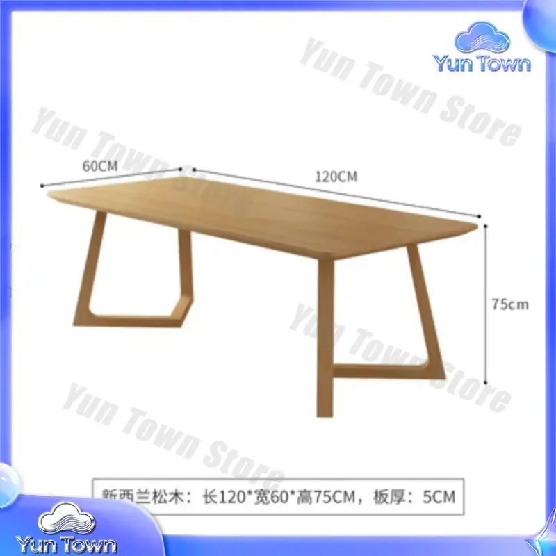 for Modern Office Desks and Chairs for Home Workbench Living Room Desk Solid Wood E Sports Computer Desk Workstation Table
