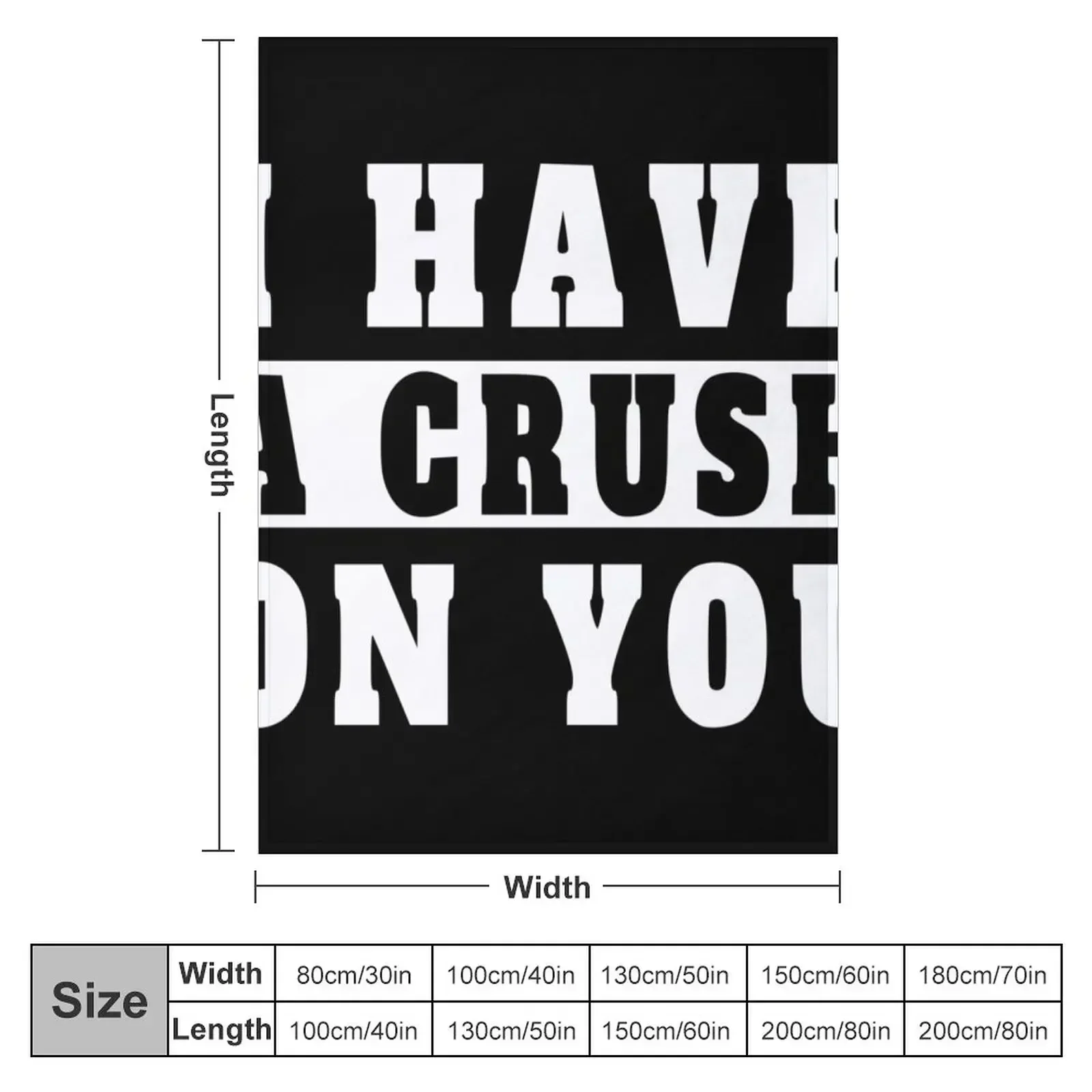 i have a crush on you Throw Blanket halloween Fashion Sofas Blankets