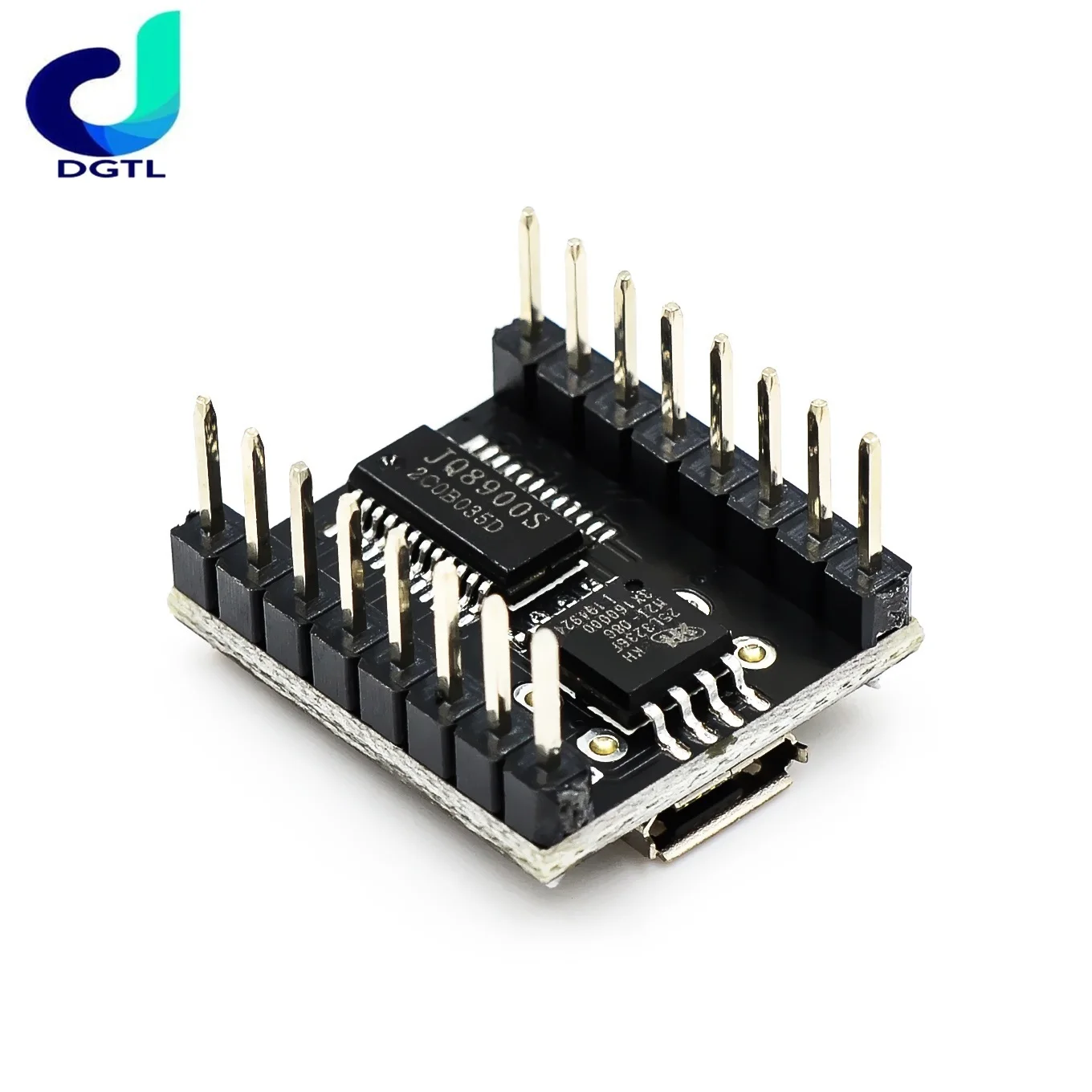 JQ8900-16P voice broadcast module customized music intelligent voice broadcast USB serial port MP3 recognition module