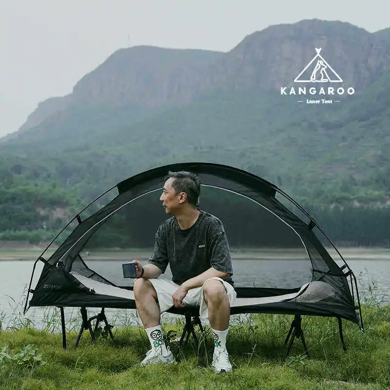 

Outdoor Hiking Camping Solo Single Tent Rain Proof Kangaroo Shelter Net Tent Mosquito Net Hiking Tent Kangaroo Indoor Account