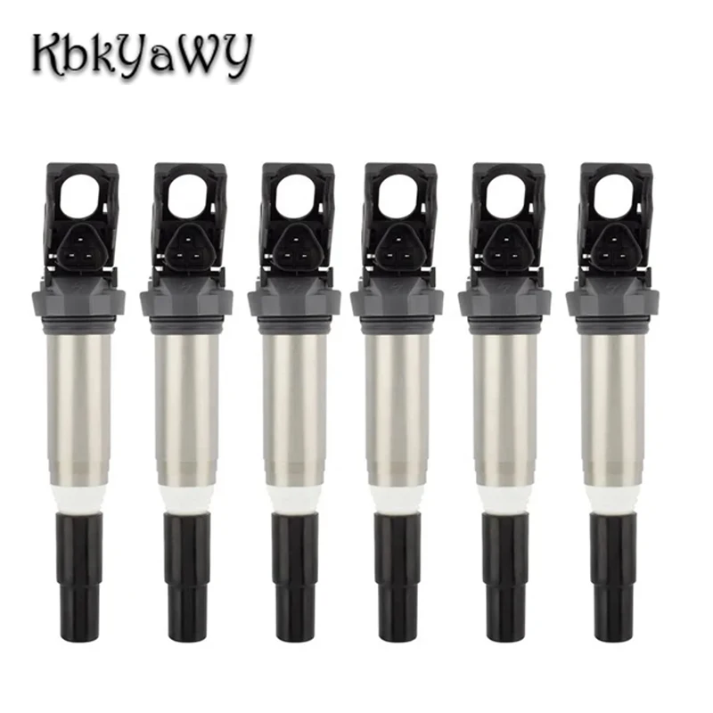 

Kbkyawy 12138616153 New Ignition Coils for B-MW 1 3 5 7 X3 X5 Z4 N20 N26 N52 N54 N55 2.0L 3.0L (2004-) 12137594596 0221504801