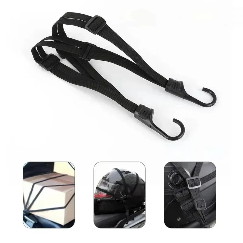 

Universal 60cm High Strength Retractable Protective Net Motorcycle Luggage Belt Motorcycle Helmet Gear Fixed Elastic