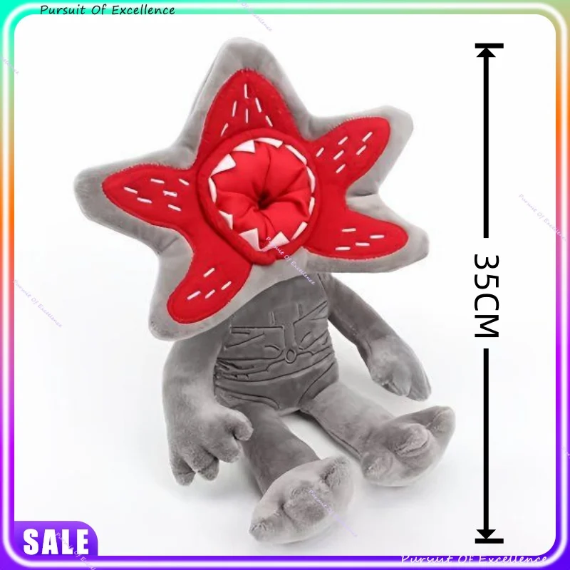 Pluszowe zabawki 35 cm, jedzące ludzi kwiaty, miękki materiał, figurki akcji - urocze Eleven i Demogorgon, wypchane lalki, prezenty na Boże Narodzenie i Nowy Rok