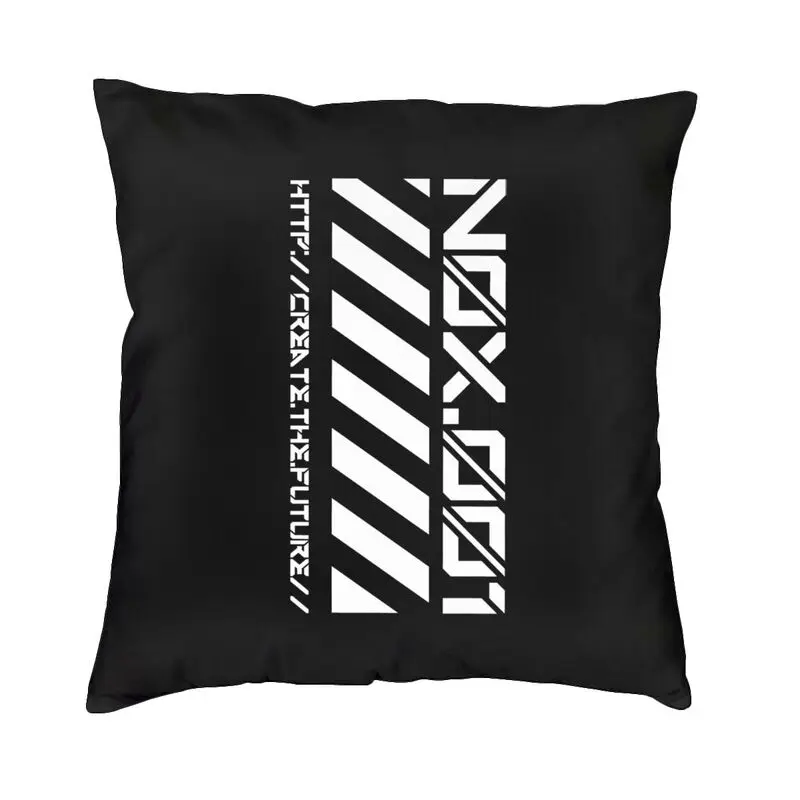 Future Tech Street Wear Cushion Cover 45x45cm Decoration Print Japanese Tokyo Techwear Throw Pillow for Sofa Double Side