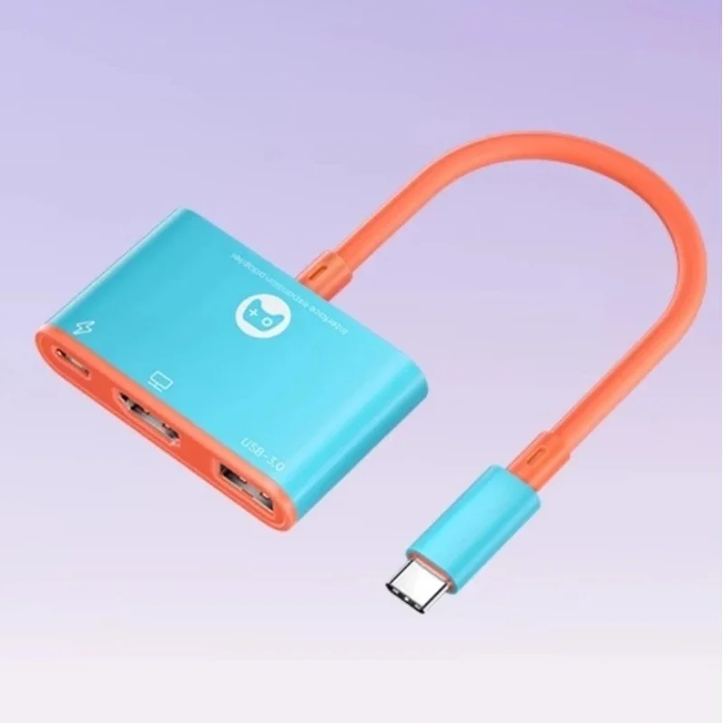 

Портативная док-станция Switch 2 с 4K HDMI-адаптером для OLED-телевизоров/проекторов, USB-C хаб с поддержкой PD-зарядки, ультратонкий видеоконвертер для JSAUX